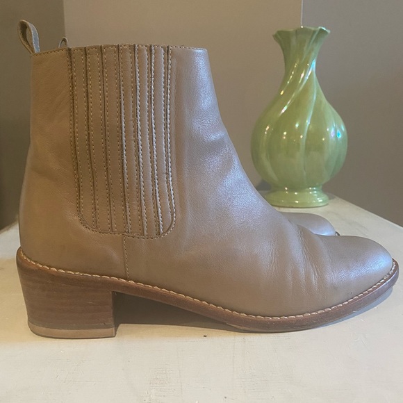 Loeffler Randall Stretch Leather Ankle Boots EUC - Picture 2 of 9